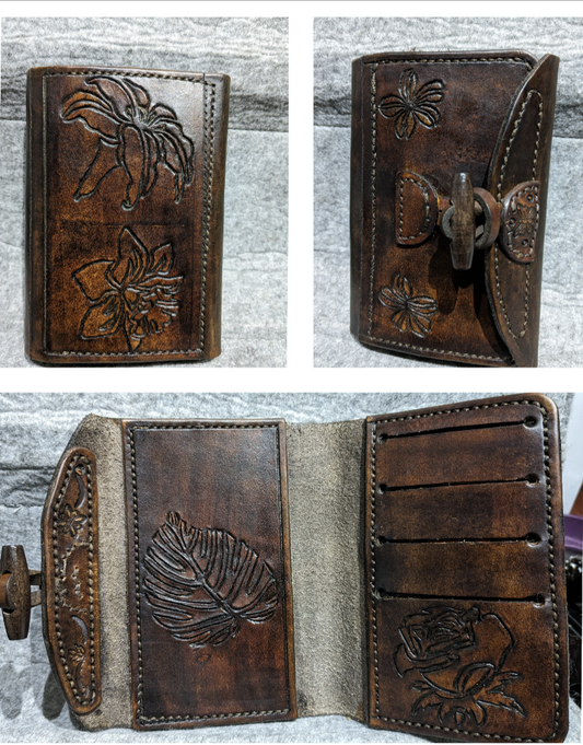 Custom Handmade Leather Project. Click here to see more.